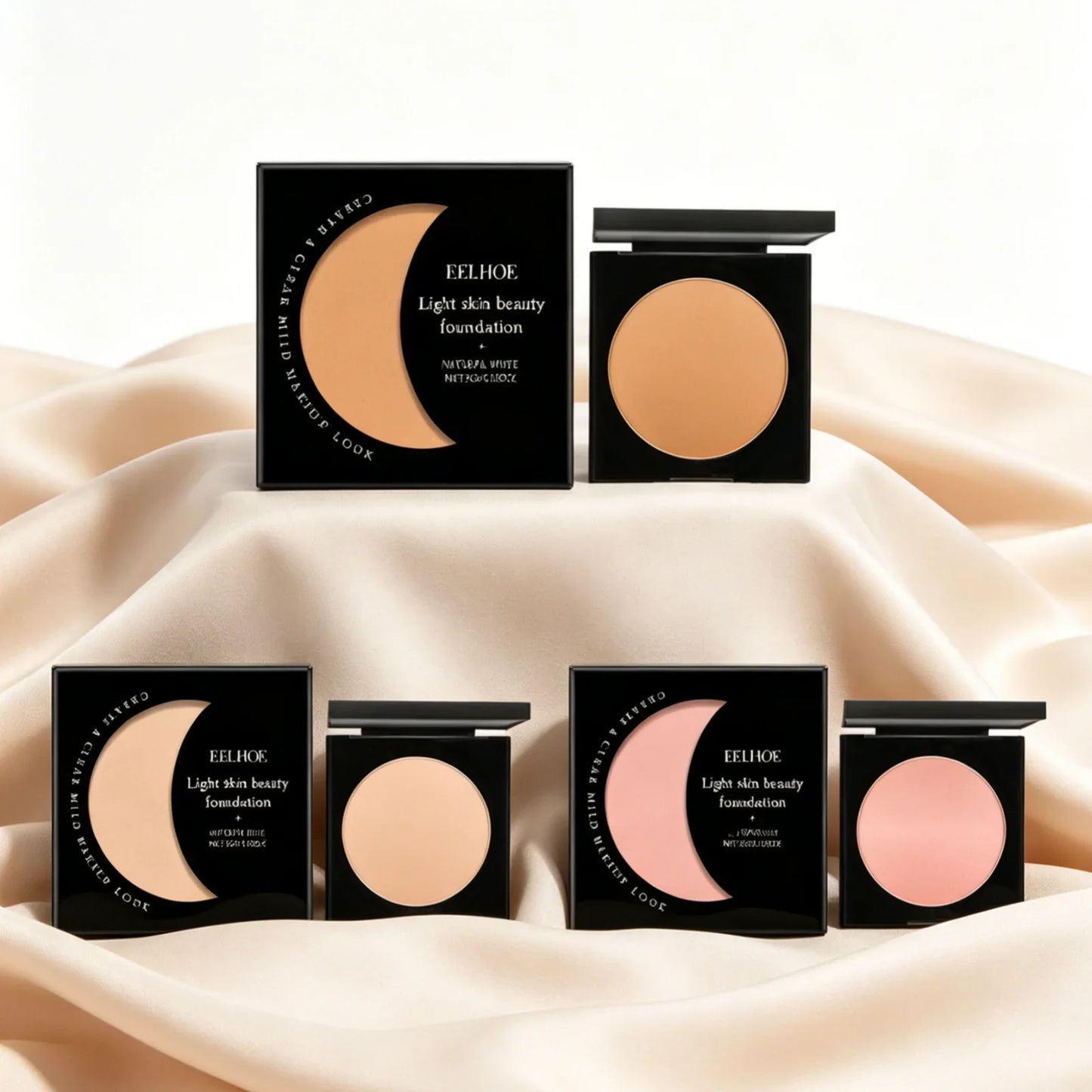 EELHOE Foundation Powder – Waterproof, Long-Lasting Coverage