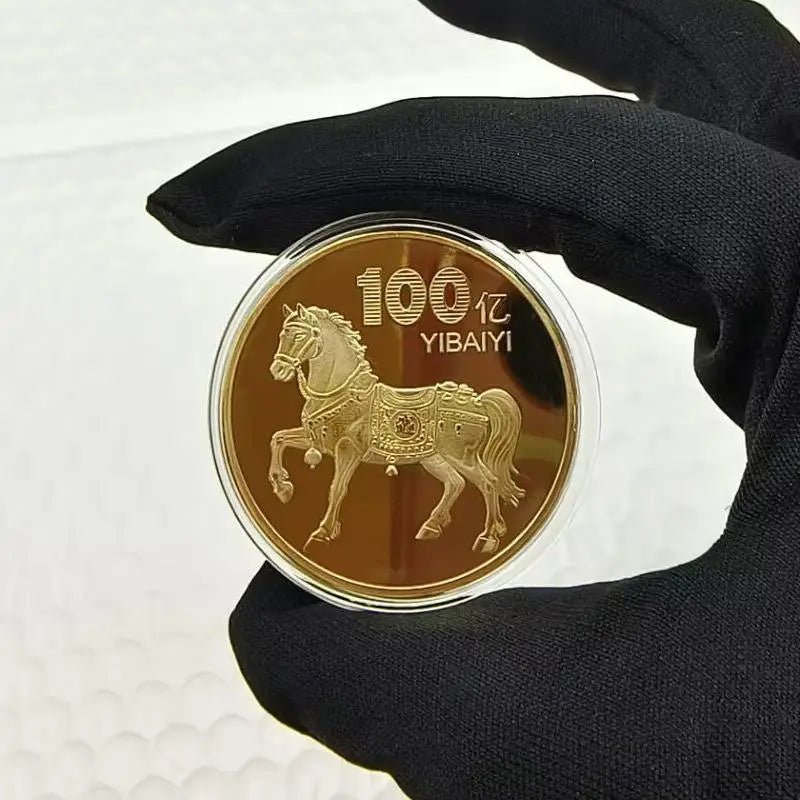 2026 Chinese New Year Horse Lucky Coin | 40mm Metal Collectible