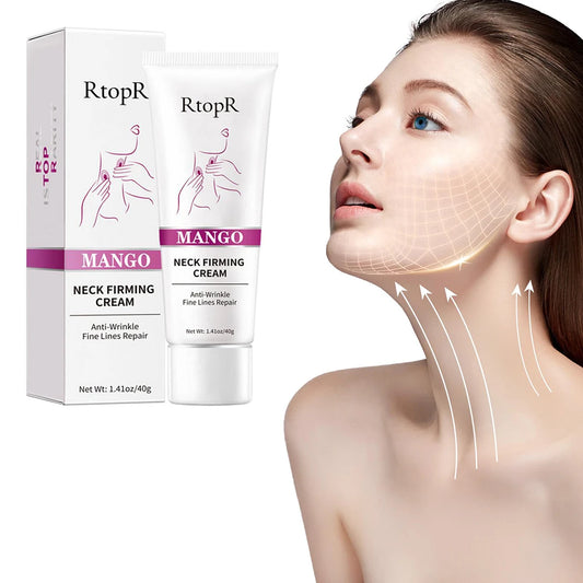 Collagen & Mango Neck Firming Cream 40g – Nourishing Lift, Tighten & Fine Line Reducer for Neck Skin Peaceful Pleasures Health and Wellness