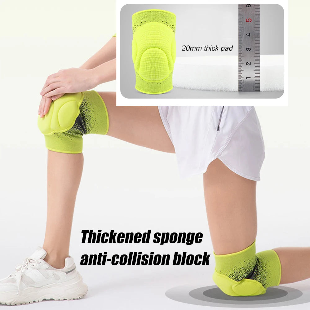 WEFITON Heavy Duty Knee Pads | Thick Sponge Impact Protection Sports Knee Pads Peaceful Pleasures Health and Wellness