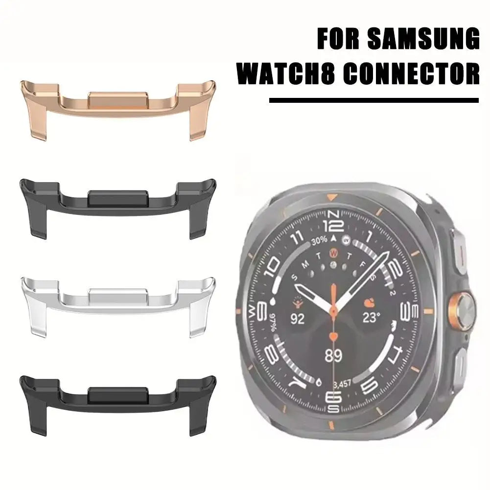 For Samsung Galaxy Watch8 (40/44MM) Connector Head Durability Stylish Lightweight Comfortable Watch Connector For Galaxy Watch8 Peaceful Pleasures Health and Wellness