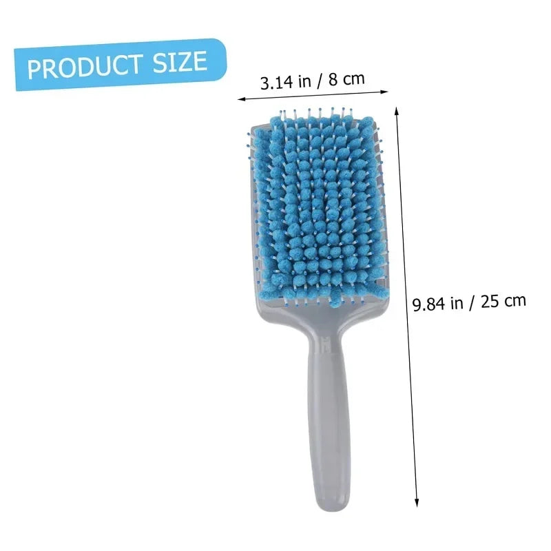 Microfiber Nylon Bristle Absorbent Drying Hairbrush | Wet Hair