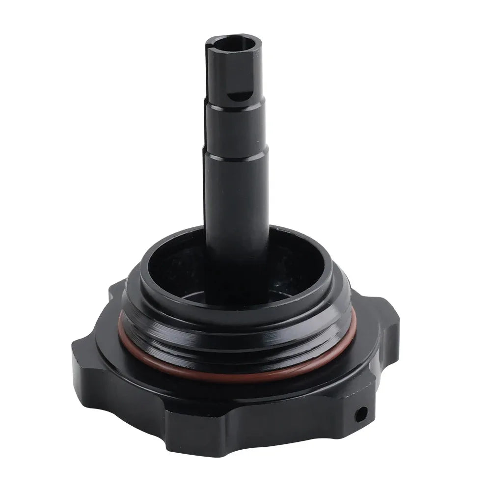 Heavy Duty OEM Spec 32411128333 Aluminum Power Steering Reservoir Cap for BMW 3 Series E46 E90 Peaceful Pleasures Health and Wellness YXG08-BK