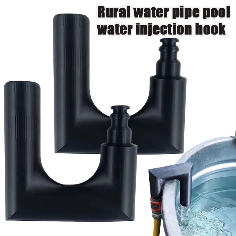 Wall Mount Garden Hose Hook Holder – 1–8 Pack