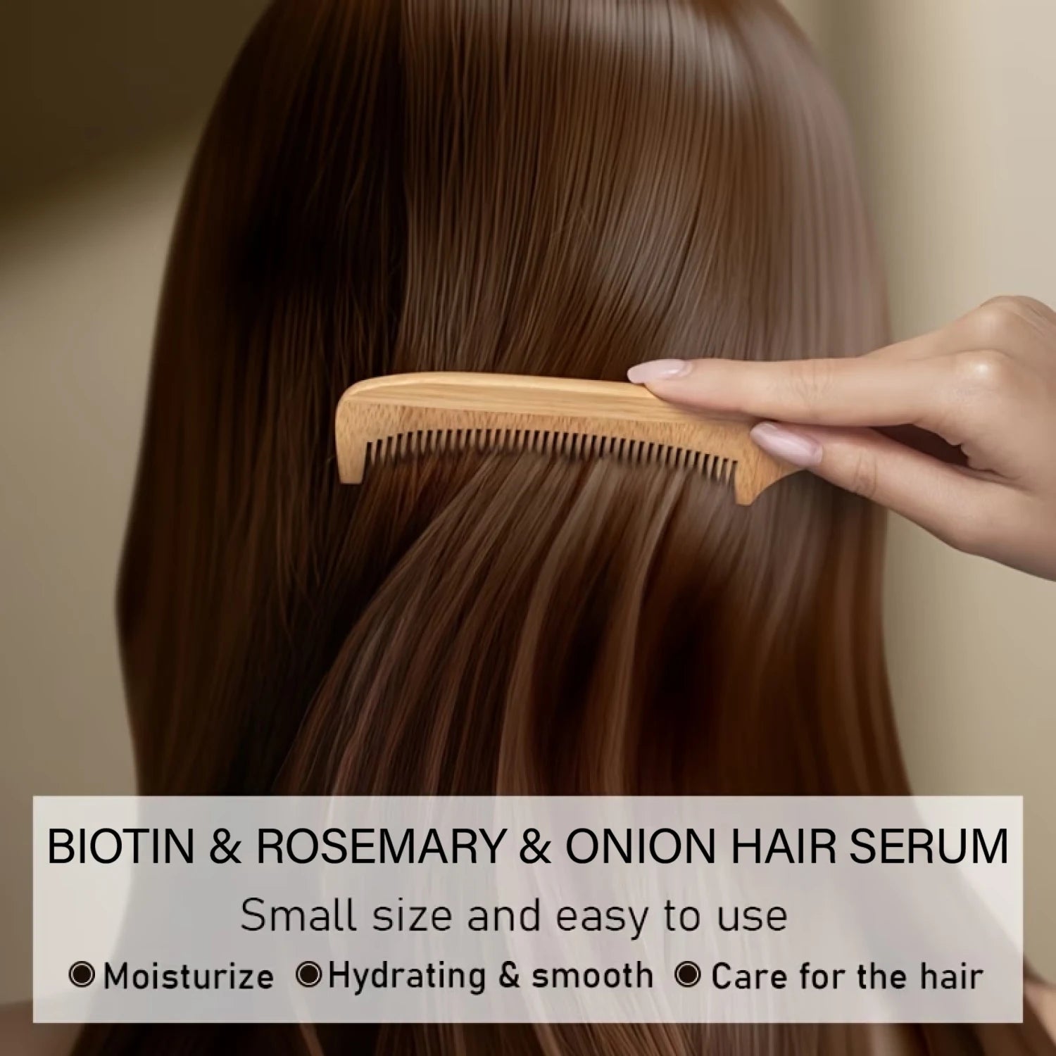 Biotin Rosemary Onion Hair Growth Serum | All Hair Types Hair Growth Serum Peaceful Pleasures Health and Wellness