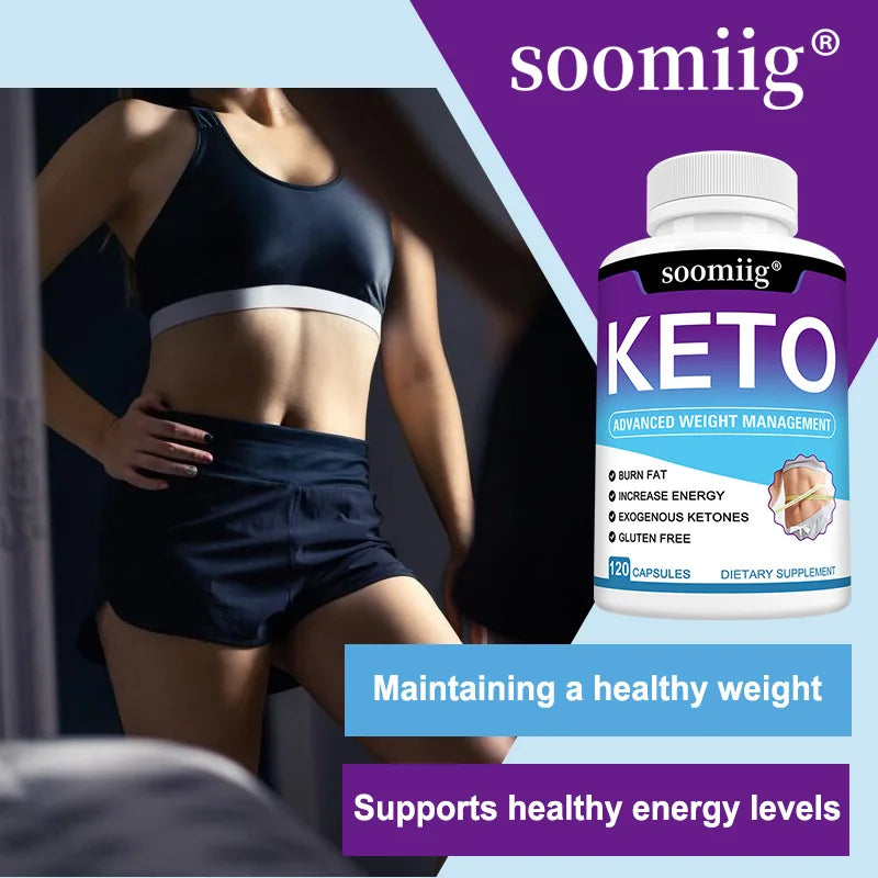 SOOMIIG Keto Capsules – Detox, Appetite Suppress & Energy Boost