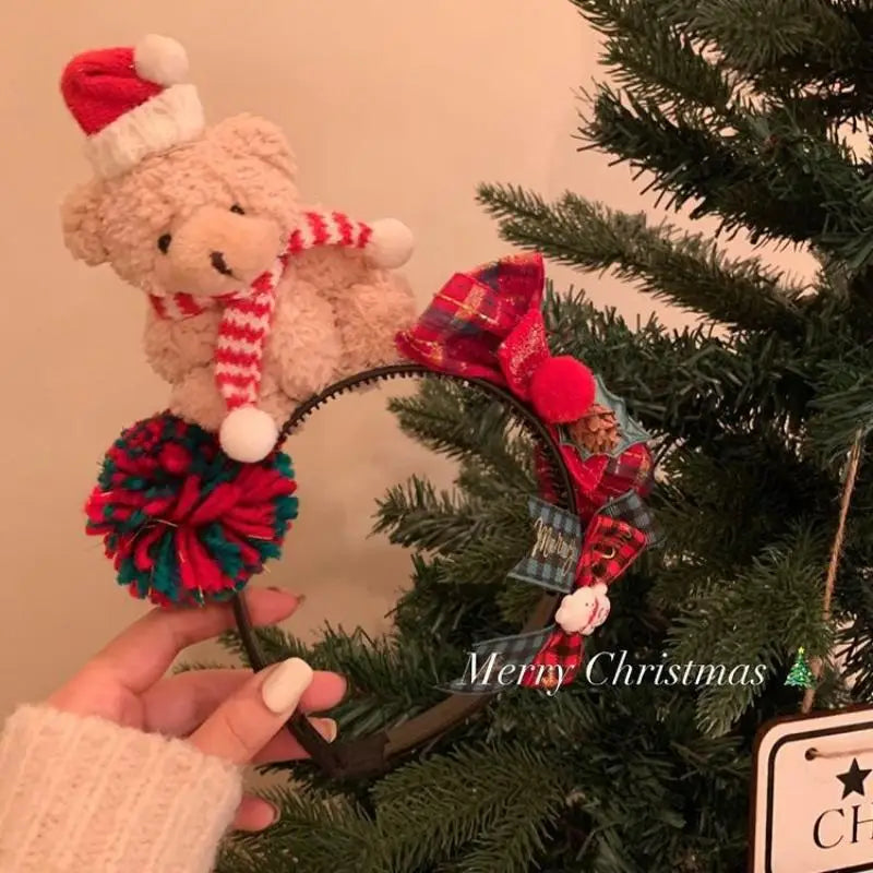 Reindeer Antler Headband with Bells | Christmas Party Accessory
