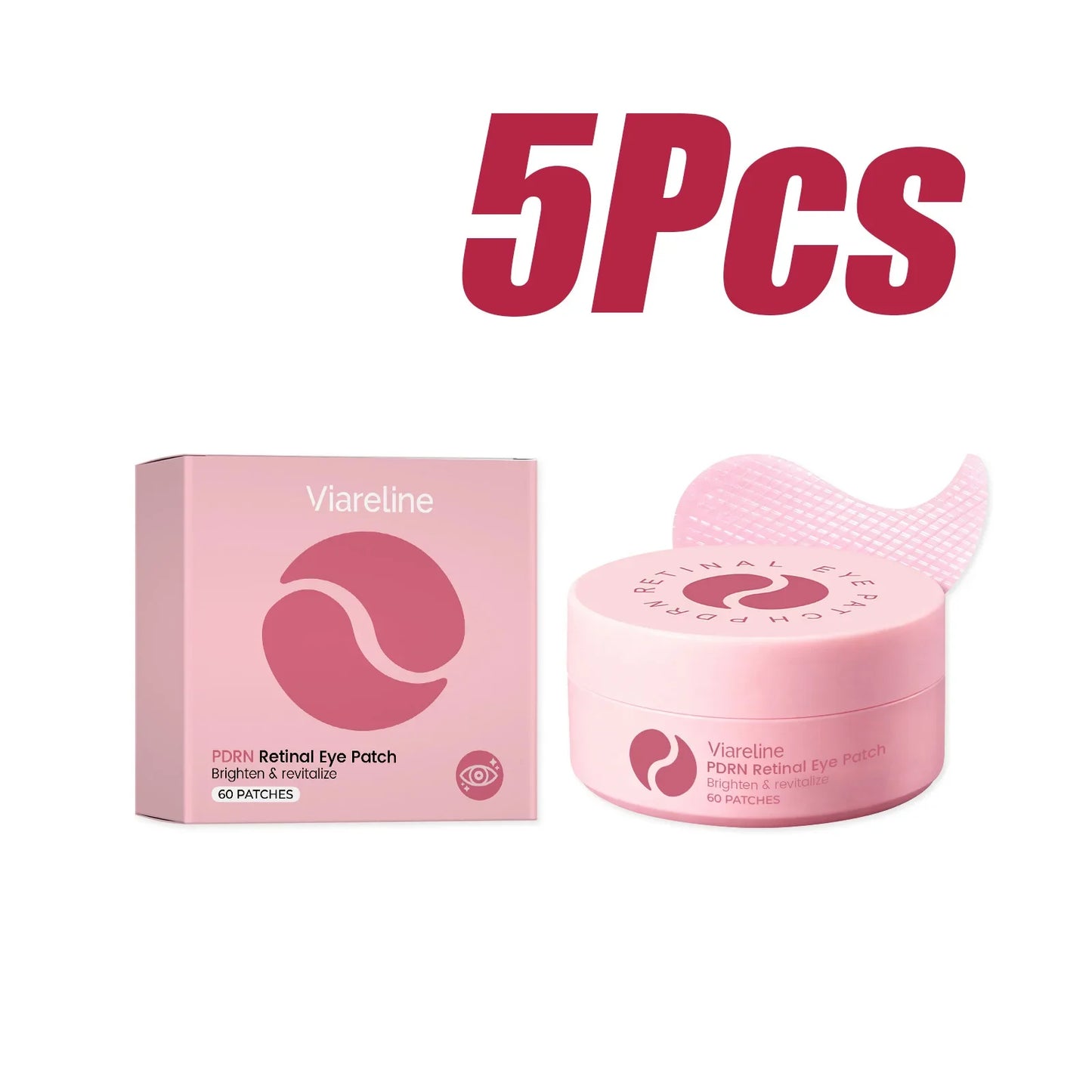 VIARELINE Retinol Eye Patches – Dark Circles & Puffiness 60pc