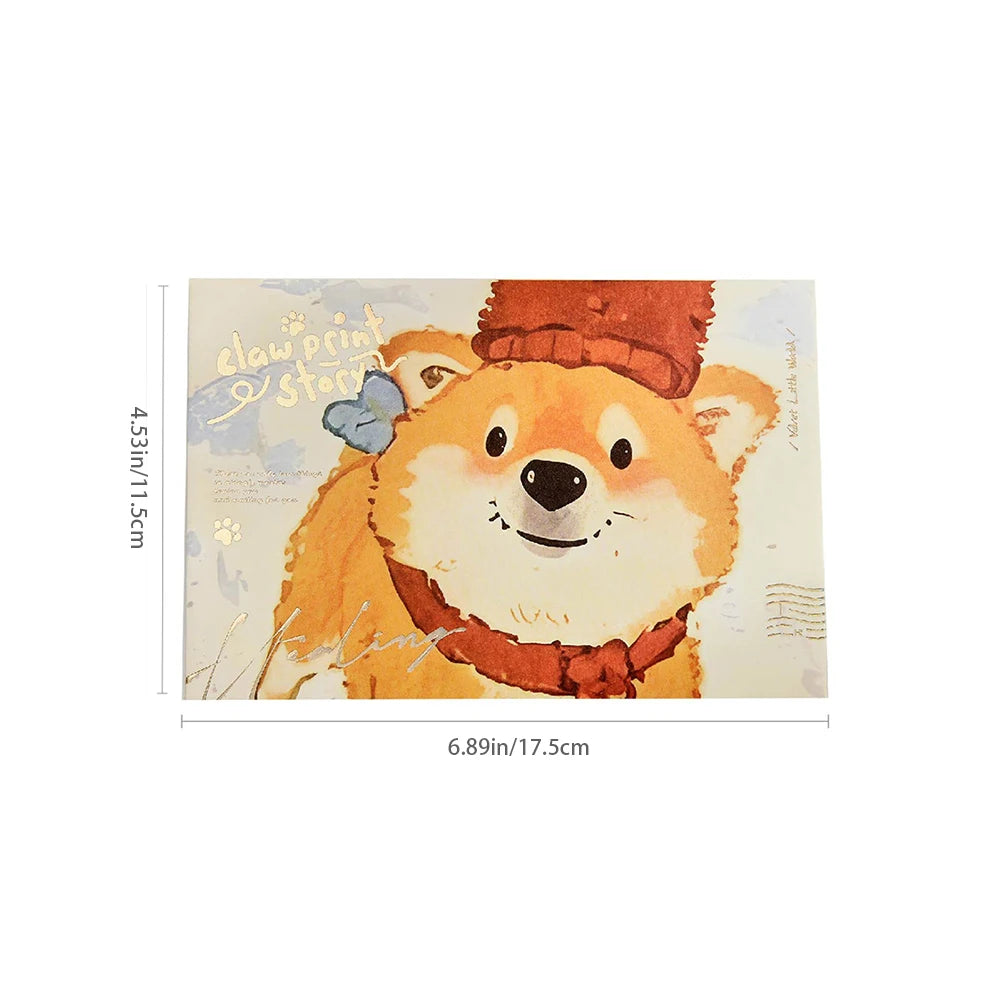 Envelope Cat Dog Story Series Cute Pet Ins Commemorative Blessing