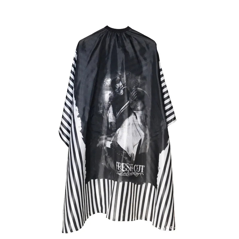 2-Pack Antistatic Hair Cutting Cape & Barber Apron Set Hairdressing Cape Set Peaceful Pleasures Health and Wellness 03