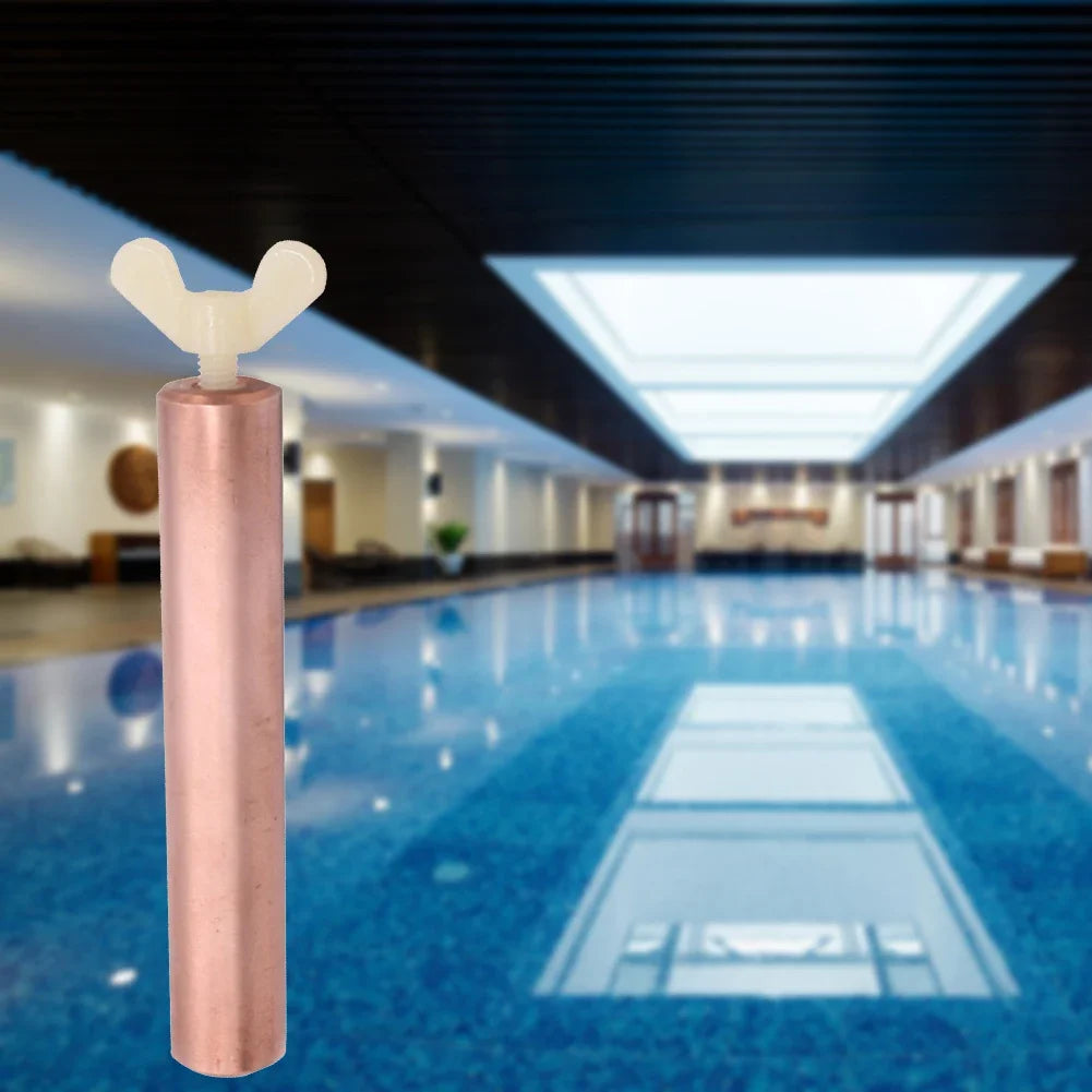 Copper Anode Replacement Rod for Solar Pool Ionizer Purifier Peaceful Pleasures Health and Wellness