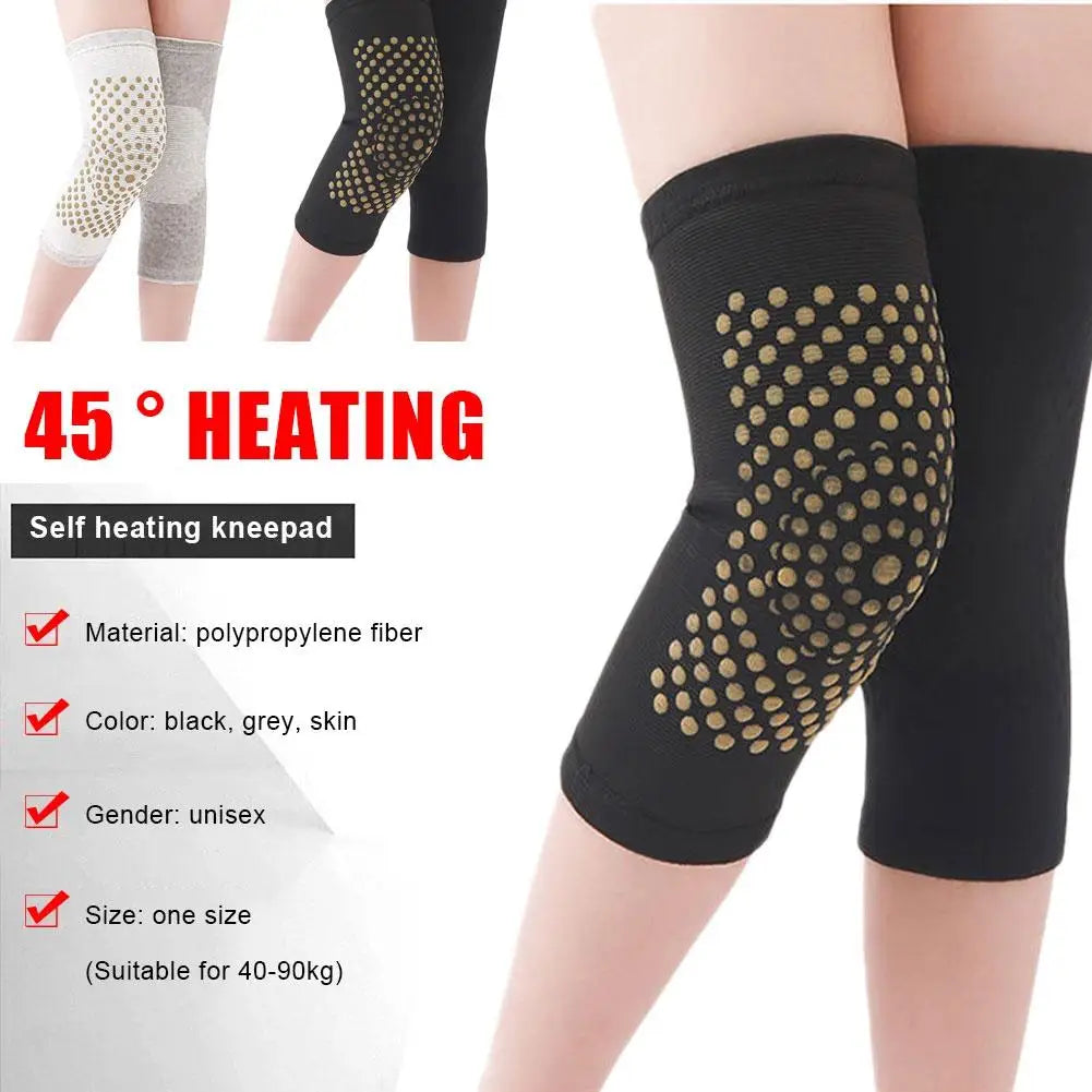 Self-Heating Mugwort Knee Brace | Warm Compression Sleeve Heated Knee Sleeve Peaceful Pleasures Health and Wellness