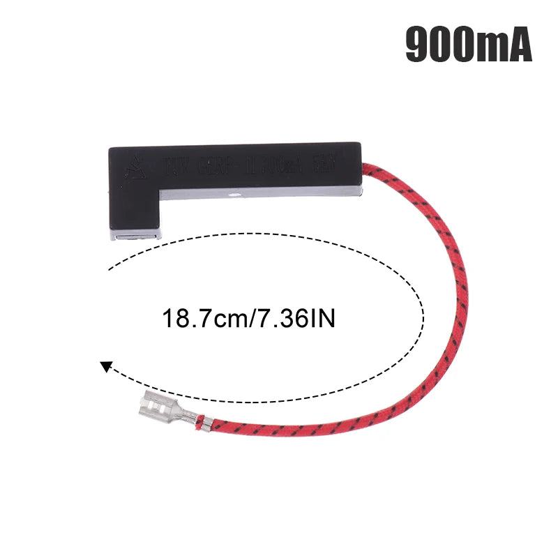 1pc Microwave Oven 5KV 0.8A 700mA/800mA/900mA 220V High Pressure Fuse Replace Integrated High Voltage Fuse Microwave Accessories Peaceful Pleasures Health and Wellness 900mA