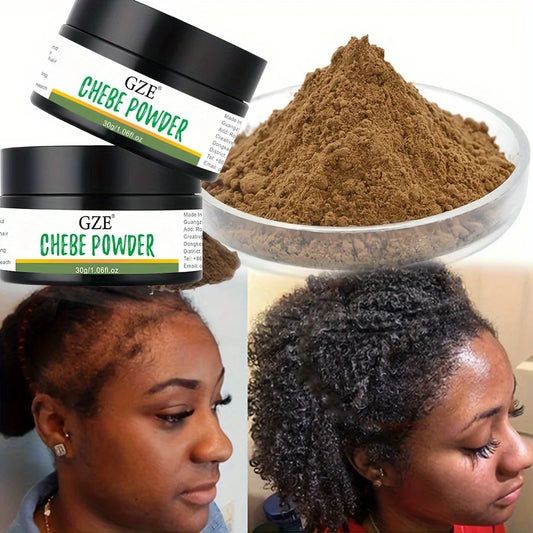 GZE Chebe Powder – Natural Hair Strengthening & Thickening | 30g Hair Treatment Powder Peaceful Pleasures Health and Wellness