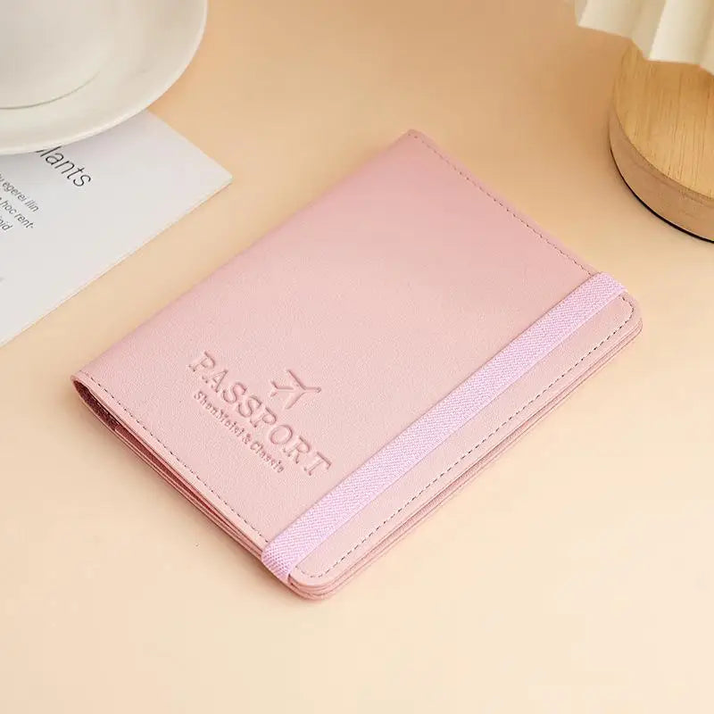 Waterproof PU Leather Passport Holder & Travel Wallet