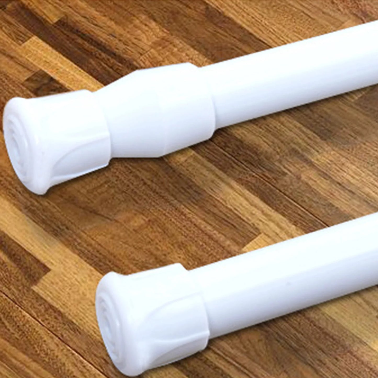 70-120cm Adjustable Metal Curtain Rod Lightweight Adjustable Curtain Telescopic Pole for Home Bathroom Bar Shower Peaceful Pleasures Health and Wellness