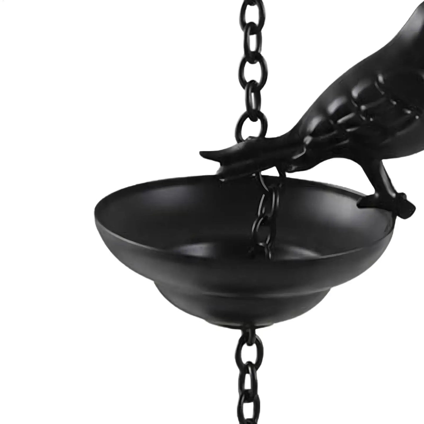 Bird Rain Chain for Gutters | Rust-Resistant Metal Outdoor Decor