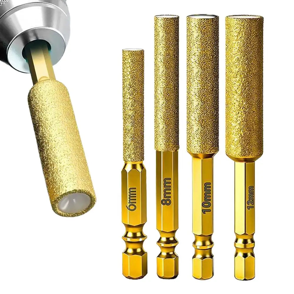 Diamond Core Drill Bit Hex Shank – Dry Drilling Tile & Granite