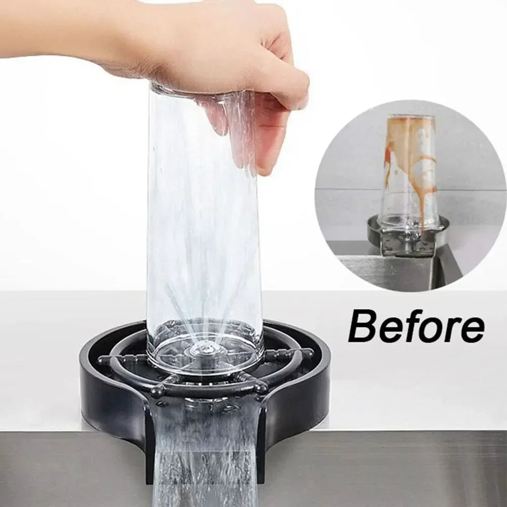 Automatic High-Pressure In-Sink Cup Washer & Glass Rinser
