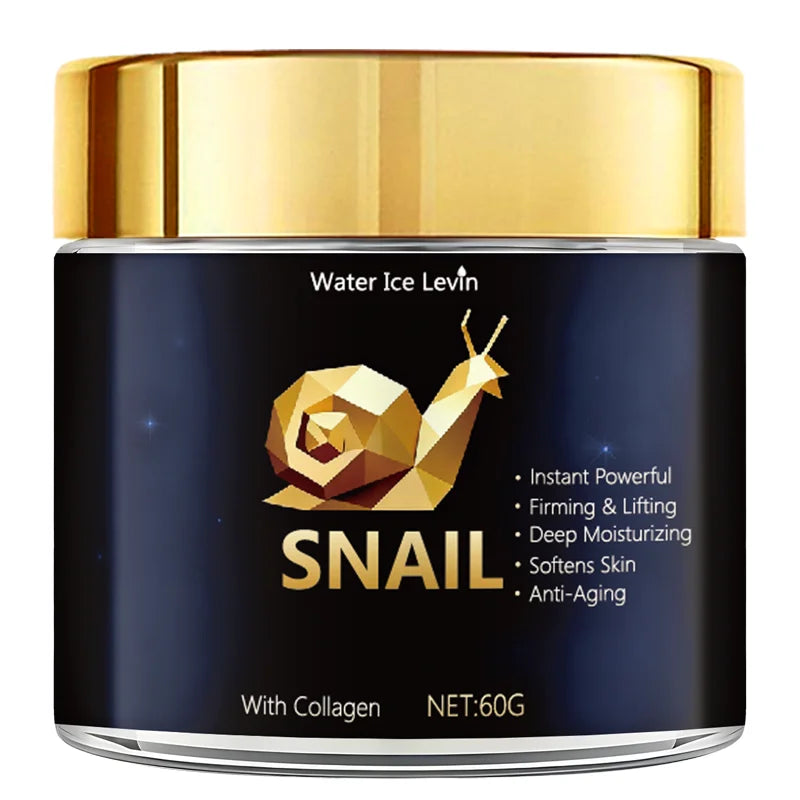 Snail Mucin Cream with Hyaluronic Acid & Collagen | 60g