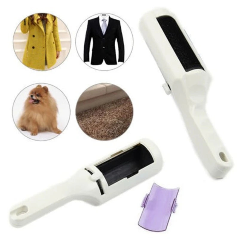 Electrostatic Static Clothing Dust Pets Hair Cleaner Remover Brush Suction Sweeper for Home Office Travel Cleaning Brushes Peaceful Pleasures Health and Wellness