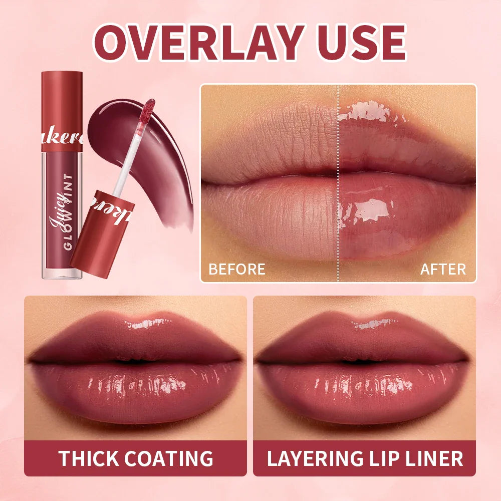 Mirror Shine Lip Gloss Tint – Long-Lasting & Moisturizing Glaze