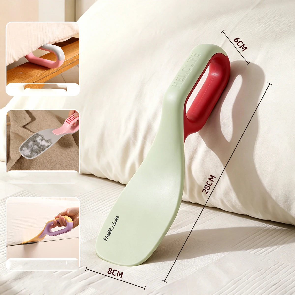 2-in-1 Mattress Organizer and Fixer Labor-saving Bed Lifter Bed Sheet Gap Adjuster Bed Raiser Portable Sheet Changing Tool Peaceful Pleasures Health and Wellness Green