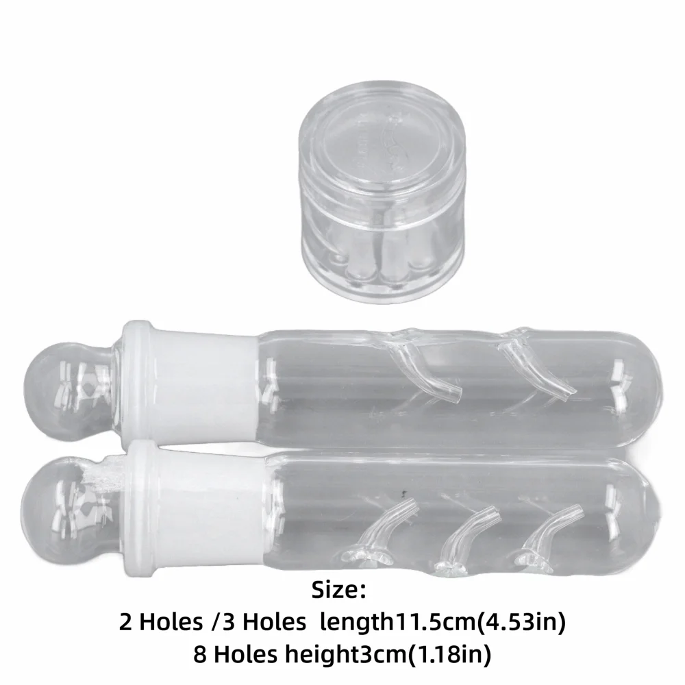 3-Pack Glass Planaria & Leech Trap Set | Aquarium Shrimp Tank