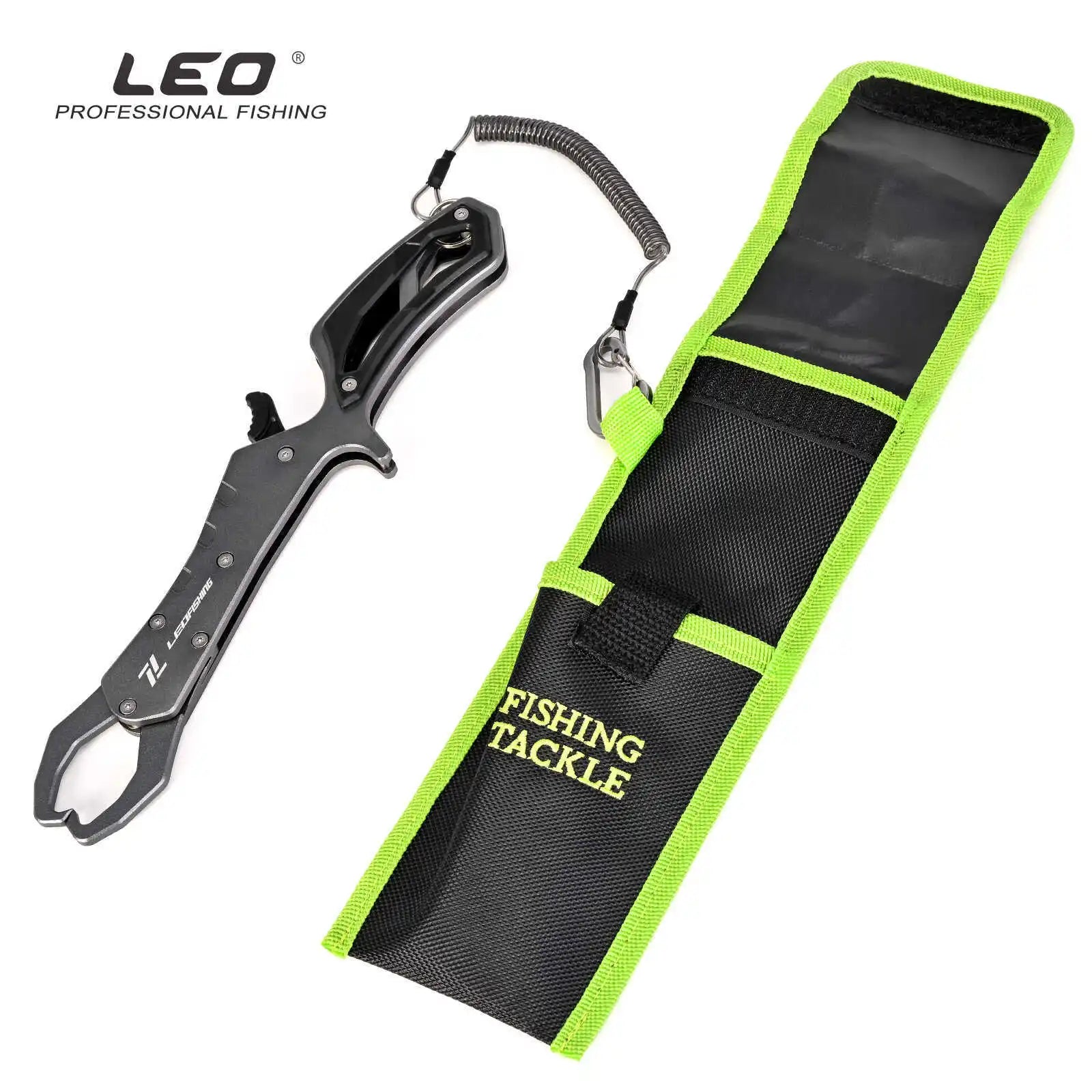 Lure Fishing Pliers Aluminum Alloy Multi-function Fish Gripper Long Nose Pliers for Big Game Fishing with Split Ring and Hook Re Peaceful Pleasures Health and Wellness