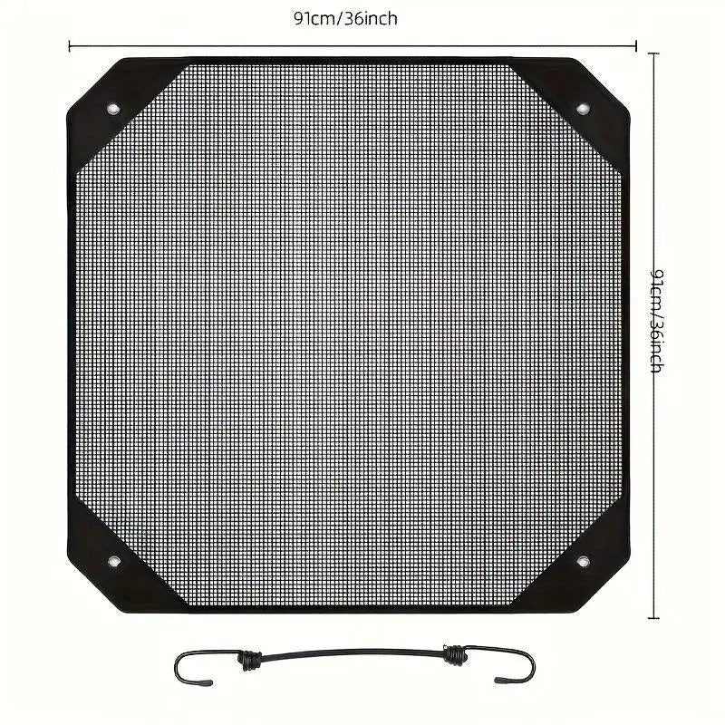 Outdoor AC Unit Top Cover | Mesh, Weatherproof & Adjustable