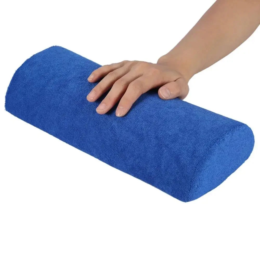 10 Colors Soft Hand Palm Rest Manicure Table Washable Hand Cushion Pillow Holder Arm Rests Nail Art Stand for Manicure Pillow Peaceful Pleasures Health and Wellness Blue