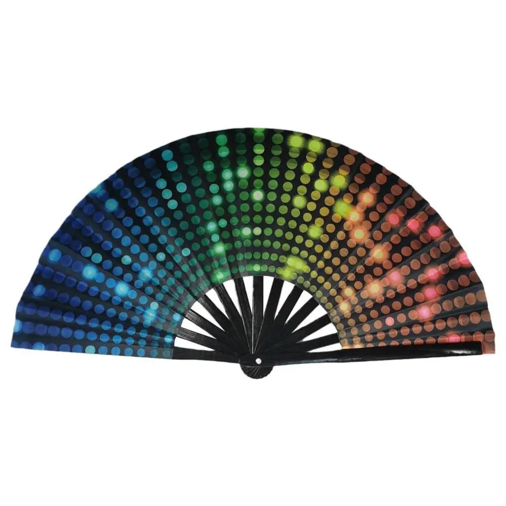 Bamboo Silk Cat Pattern Folding Fan – Decor & Gift