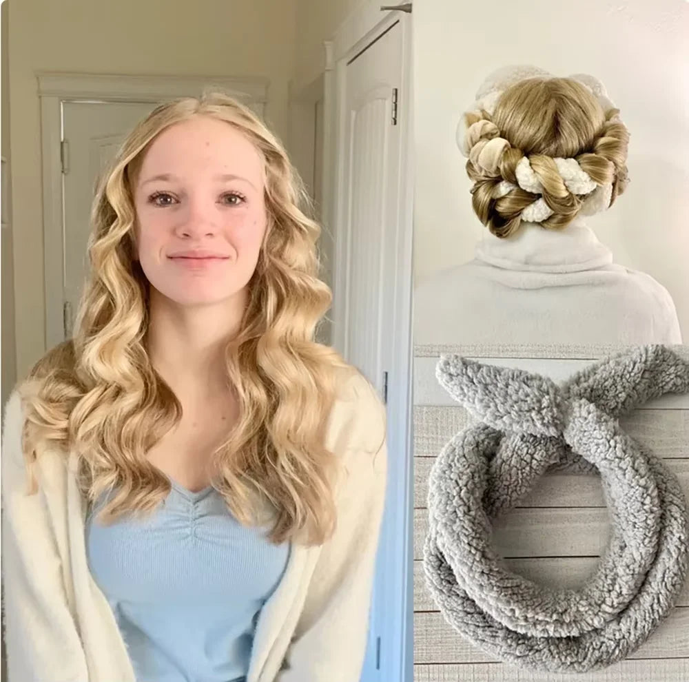 Heatless Foam Hair Curler – Big Wave Curl Rod & Roller