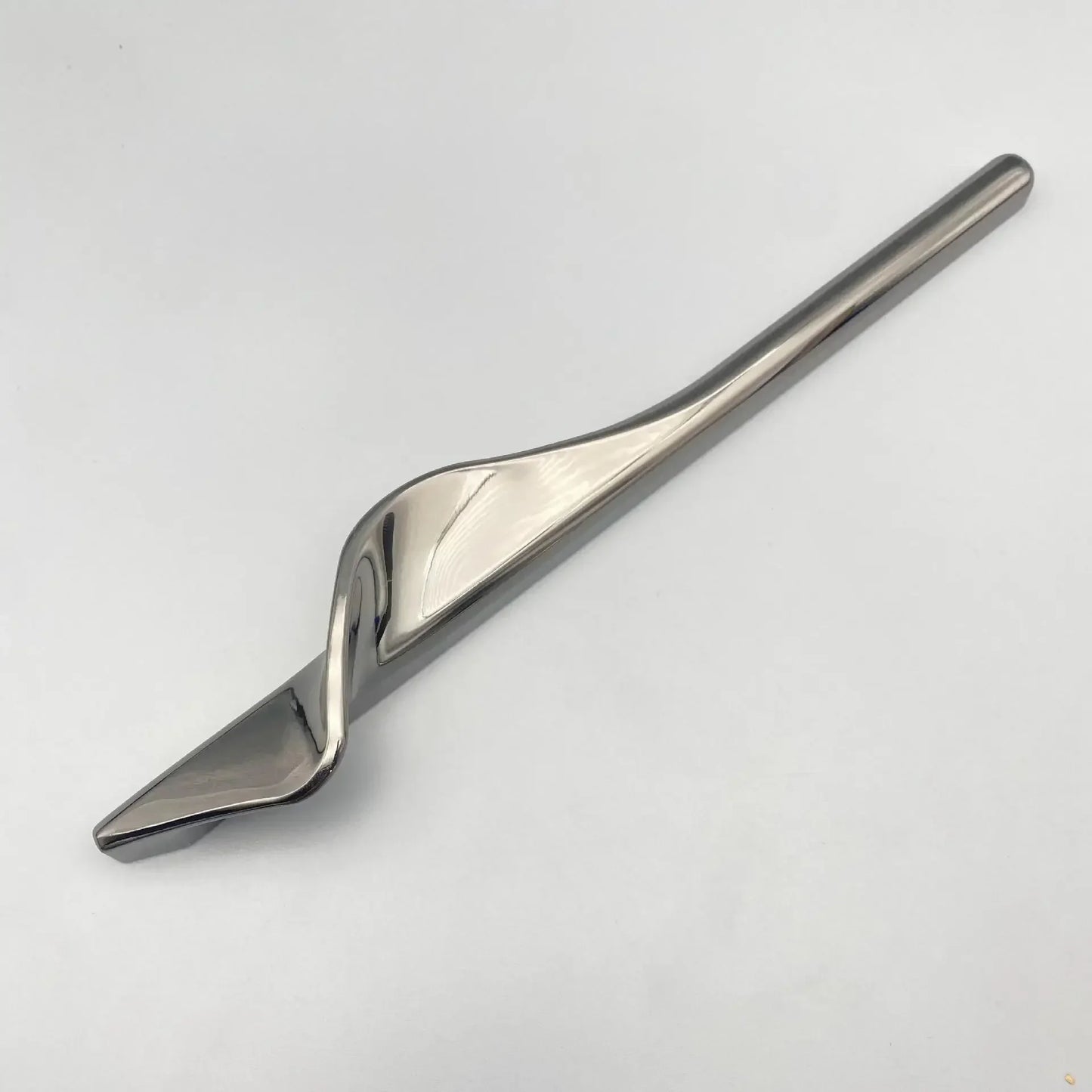 Zinc Alloy Cabinet Door & Drawer Handle – Light Gold Gray