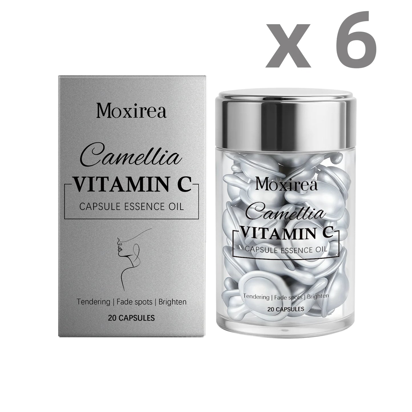 Hyaluronic Acid Face Essence Capsules – 20pc Night Serum