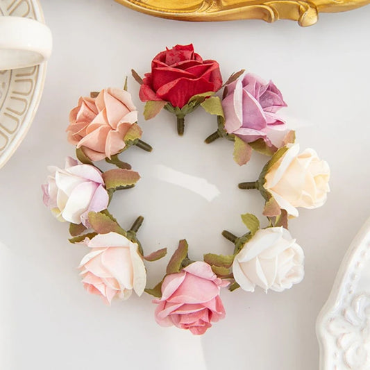 Artificial Silk Rose Flower Heads – Wedding & Party Décor Artificial Silk Flowers Peaceful Pleasures Health and Wellness