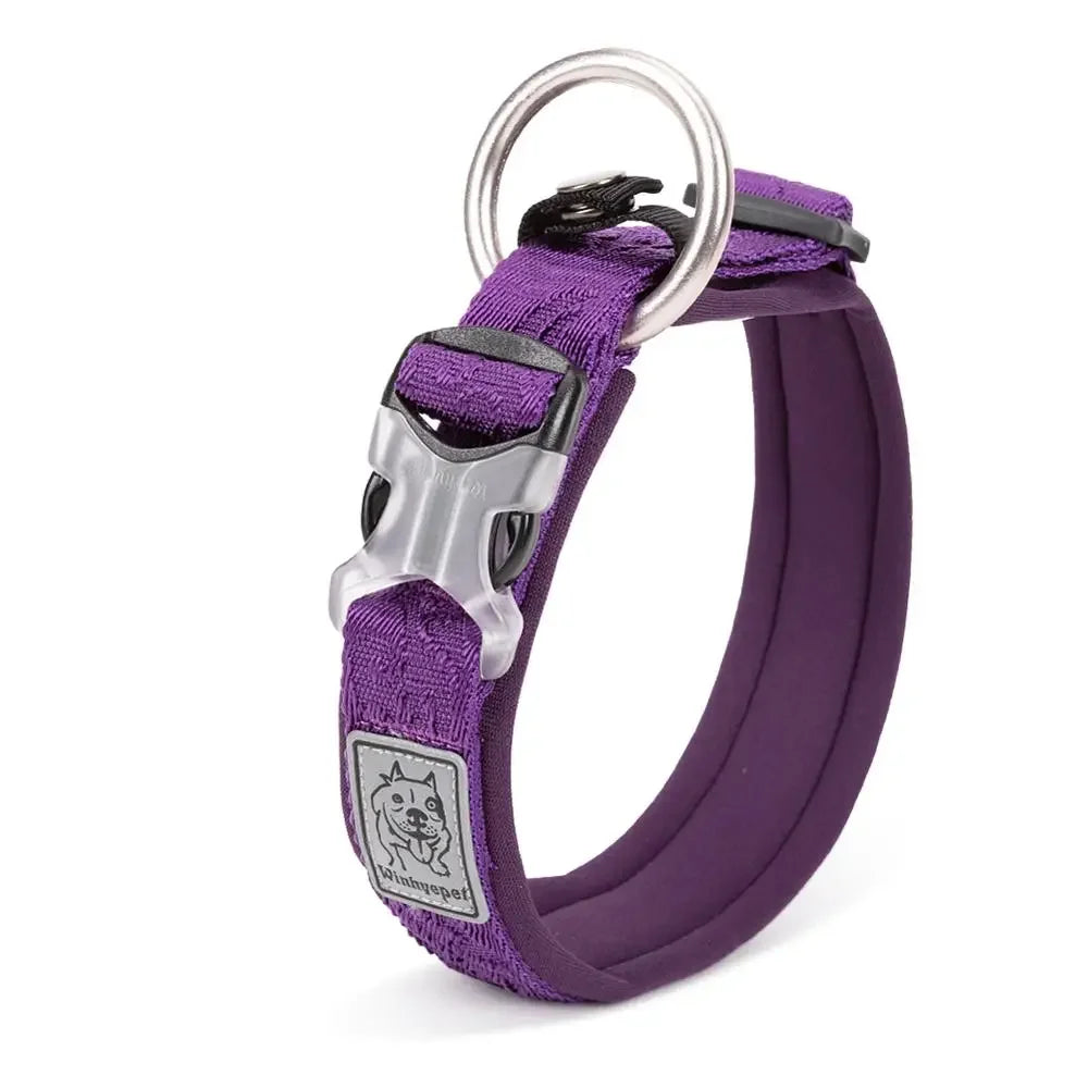 TRUELOVE Adjustable Padded Pet Dog CollarComfort and Ventilation Pull-resistant Explosion proof Personalized Printing YC1853 Peaceful Pleasures Health and Wellness
