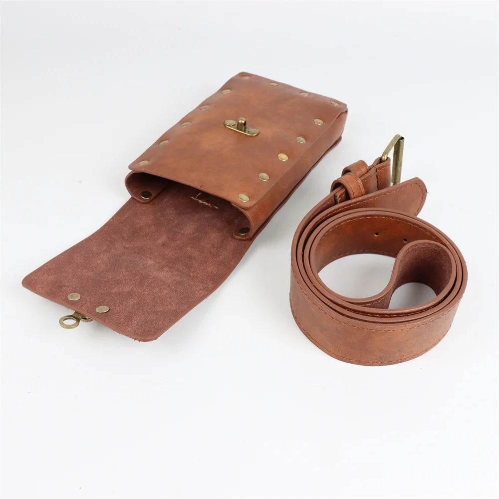 Belt Pouches Waist Bag Fanny Cellphone Holdre Cosplays Medieval