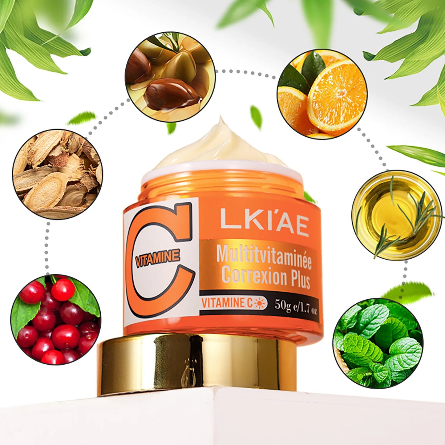 AILKE Vitamin C & A Brightening Day & Night Face Cream Set