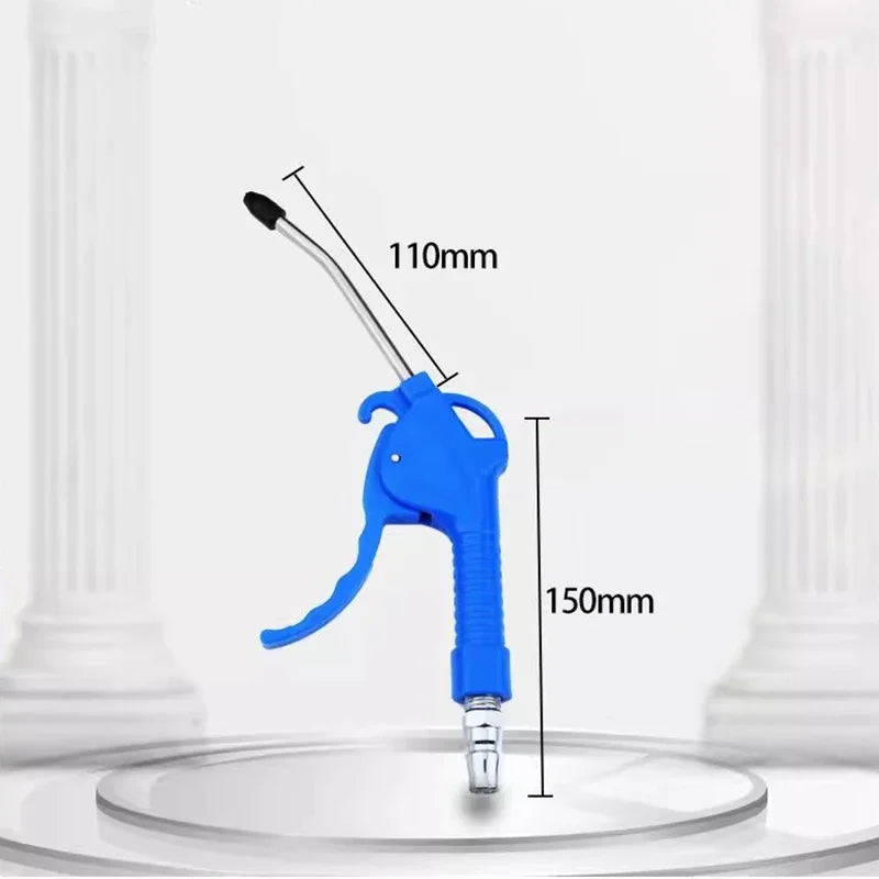 High-Pressure Pneumatic Dust Blower Air Tool with Extended Nozzle And Built-in Air Pump for Hardware Dust Removal Peaceful Pleasures Health and Wellness