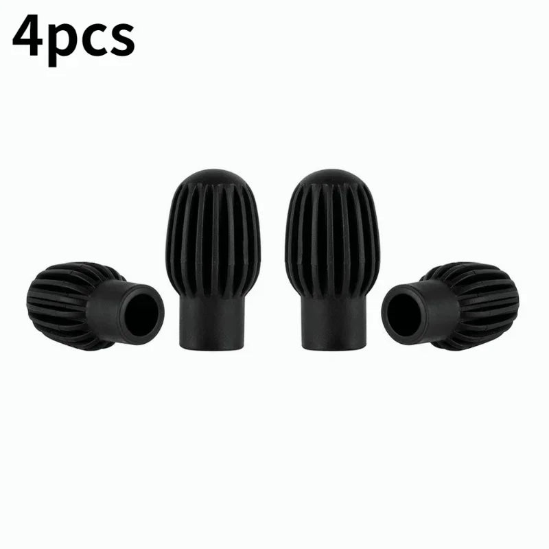 4 Drum Mute Silicone Sleeve Weaker Practice Tips Drumstick Head Rubber