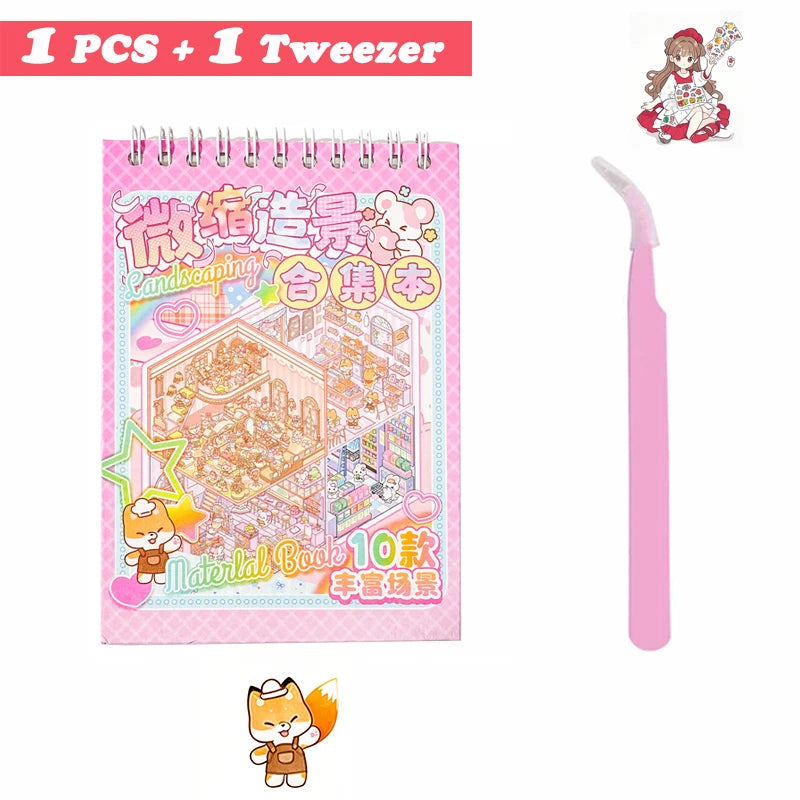 20-in-1 3D Cartoon Sticker Scene Book | DIY Creative Gift for Kids