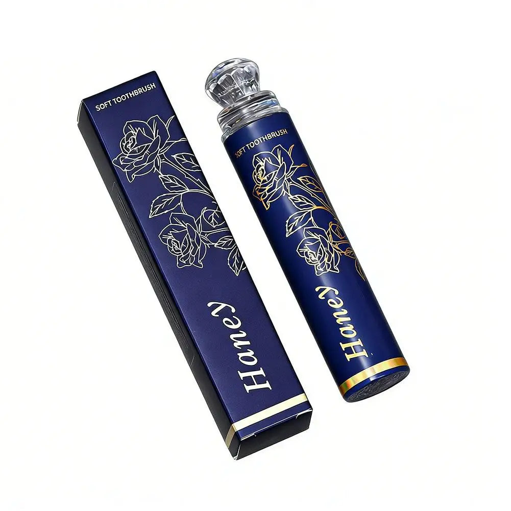 Lipstick Folding Travel Toothbrush – Ultra Soft Gift Box