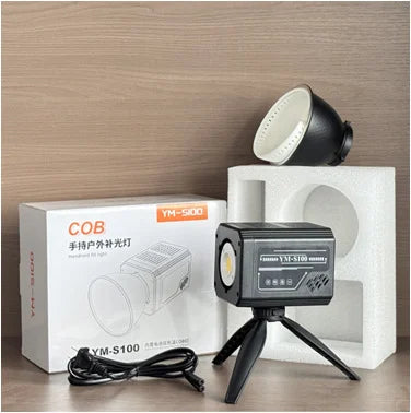 SHINEKNOT YM-S100 80W RGB COB LED Portable Photography Fill Light