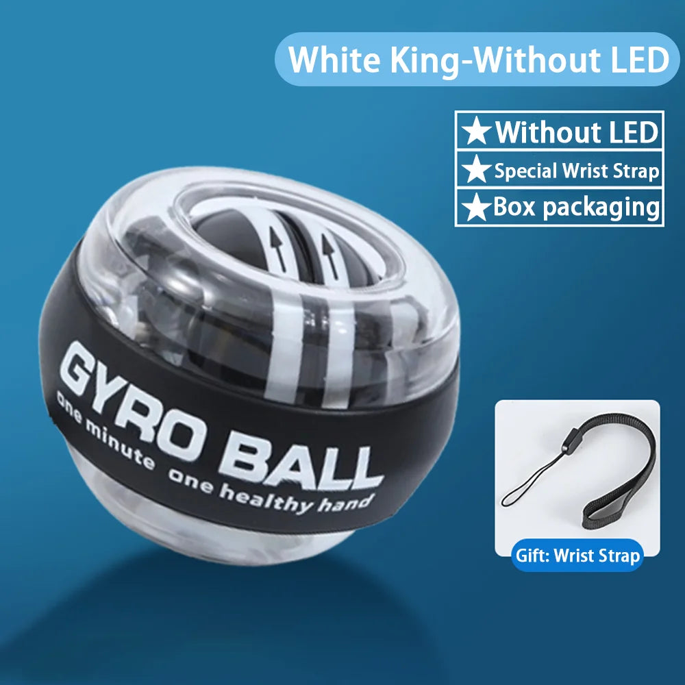LED Autostart Gyroscopic Wrist Ball – Arm & Grip Trainer