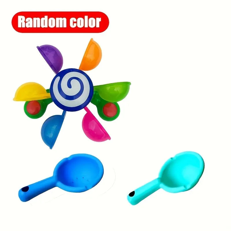 Spinning Bath Toy Windmill | Sensory Play for Kids Ages 3–6
