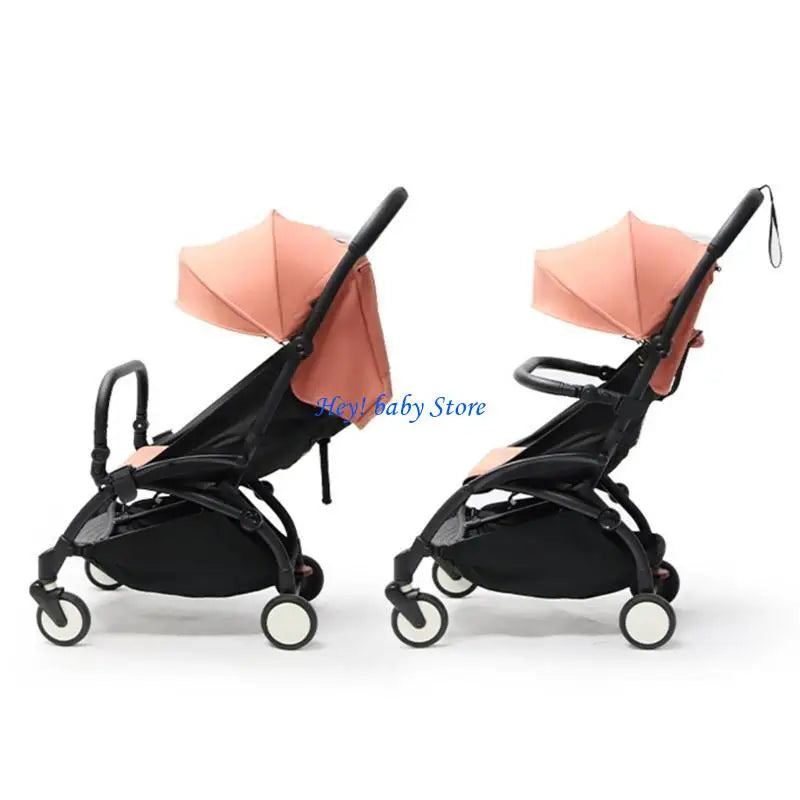 Universal Stroller Bumper Bar | PU Armrest & Legrest for Prams