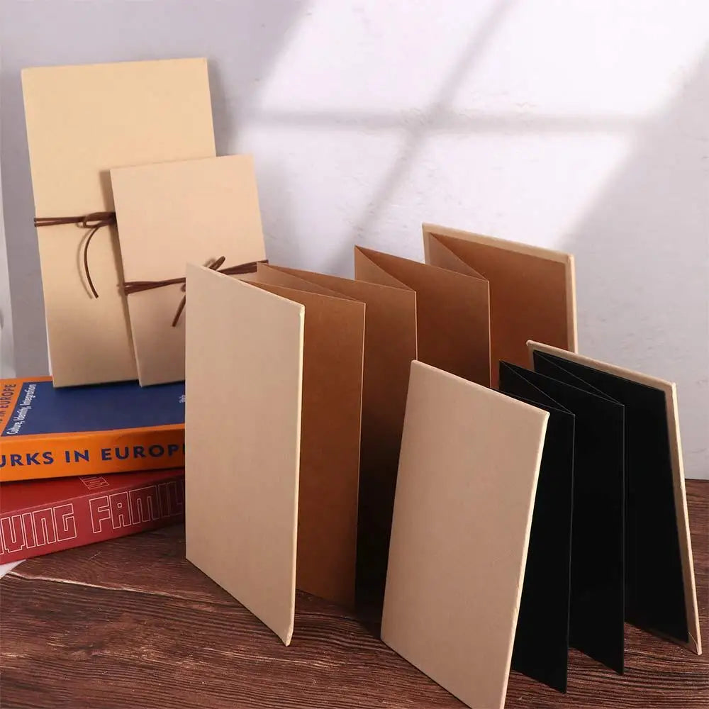 DIY Folding Accordion Photo Album – Kraft Paper Scrapbook Gift Accordion Photo Album Oasis Select