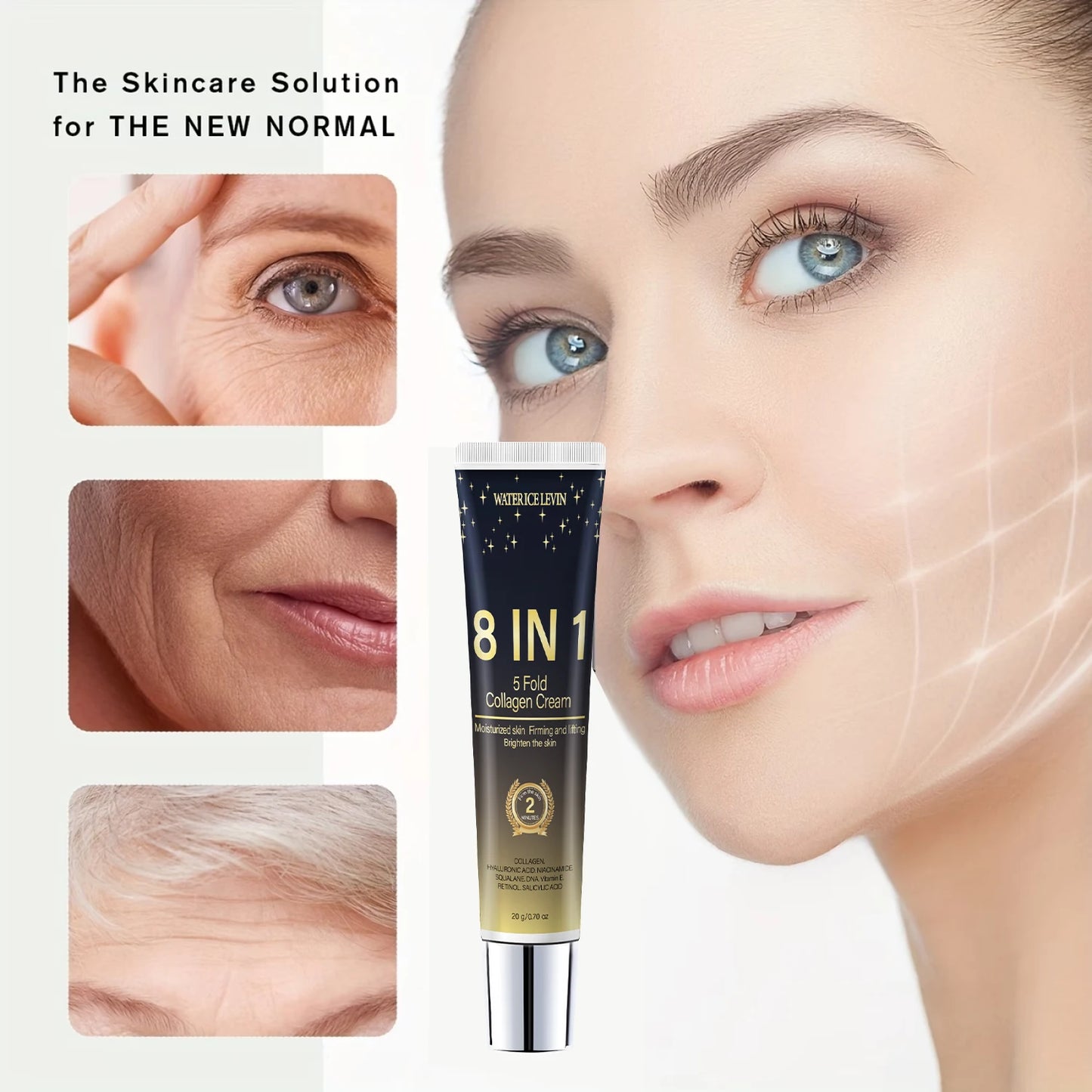 8-in-1 Collagen Cream – Hydrating, Firming & Brightening Formula