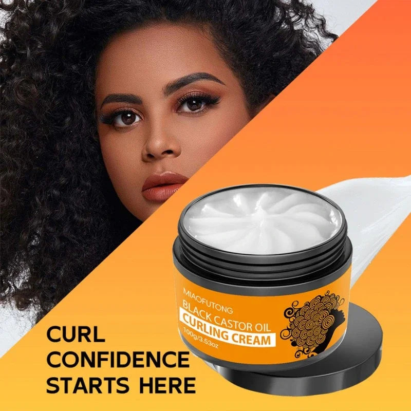 Curl Enhancing Styling Cream – No-Rinse Elastin Hair Cream